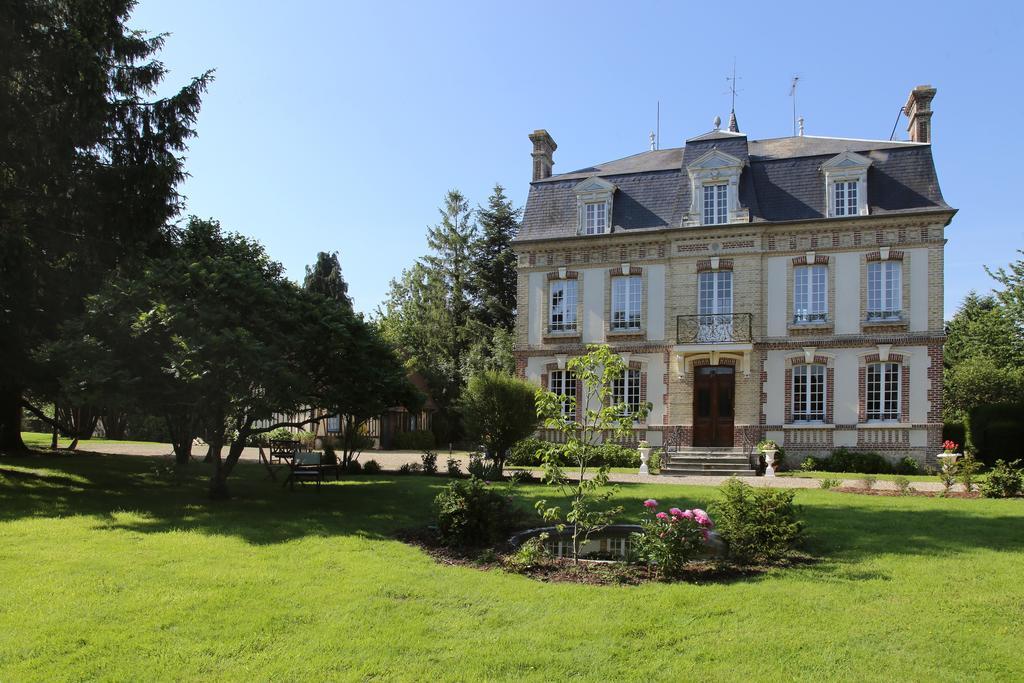 Manoir Le Mesnil Panzió Saint-Martin-aux-Chartrains Kültér fotó