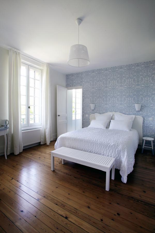 Manoir Le Mesnil Panzió Saint-Martin-aux-Chartrains Kültér fotó